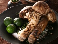 【ディナー　呉竹】旬の松茸食べつくし極会席