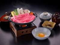 <Matsutake Sukiyaki Gozen set> 