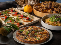 【10月週末限定】秋の味覚を堪能～海鮮と旬の恵み～ランチビュッフェ＋日帰り入浴（小学生）