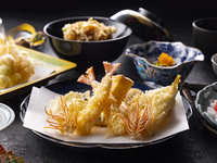 [Pre-payment] Tempura Course + Set of 3 Wines