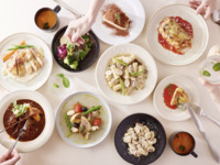 【ご予約限定】乾杯スパークリング付き！季節パスタと選べるメイン、プチデザート付きのプリフィックスシェアコース 
