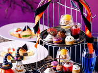 【ハロウィンアフタヌーンティー★3時間】ハロウィンスイーツスタンド×カフェフリー