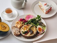 [Special Brunch with Dessert & Drink] Pumpkin and Bacon White Cream Gratin