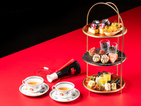 【平日】【アフタヌーンティー】 乾杯スパークリング付！ 3-TIERS OF CHEER（スリーティアーズ・オブ・チア） ※要予約