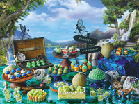 【20名限定/WEB15%OFF】「Melon de Green Neverland（メロン・デ・グリーンネバーランド）」スイーツビュッフェ