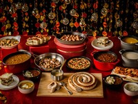 【11月1日～1月11日】<ランチ>5種のワイン飲み放題付・～Xmasスイーツビュッフェ 🍓いちごとチョコのマリアージュ🍫～ 8300円