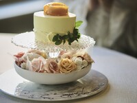 デザートをホールケーキへ差し替え