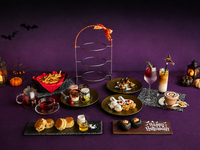 Halloween-Themed Autumn Fruit Afternoon Tea + 2-Hour All-You-Can-Drink + Personalized Message ~Weekdays, Check-in at 3:00 PM~