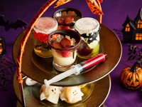 [Weekends & Holidays Only] Halloween-Themed Autumn Fruit Afternoon Tea + Sparkling Wine Toast + 2-Hour Unlimited Coffee & Tea + Personalized Message ~Check-in by 12:00~