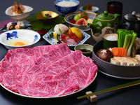 【Private Dining Room】Matsusaka beef sukiyaki course(Top Quality Beef )