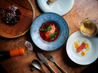 Seasonal 7-course meal + wine pairing [Weekend Lunch]