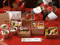Five-tier Osechi for 3 or 4persons