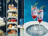 【スペシャルドリンク＋カフェフリー】スノーホリデー×ジュリークローズアフタヌーンティー（平日）