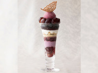 [Online reservation – Weekdays only] Parfait “Nagano Purple & Queen Rouge®” and recommended café afternoon tea set [14:00–16:30]