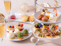 12/18～25  クリスマスアフタヌーンティー　※平日限定スパークリングワイン無し