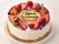 Strawberry shortcake (round 12 cm)