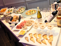 【個室×飲み放題付き立食ブッフェパーティープラン】フランス郷土料理ブッフェ×2時間飲み放題