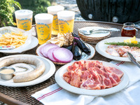 【ベーシックBBQ3時間】生ビールやカクテル飲み放題3時間＋開放的な水辺で楽しむ基本バーベキュープラン