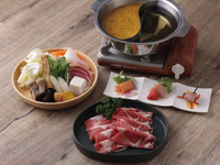 【Private Room】Shabu-shabu Hokkaido  Lamb shabu-shabu course