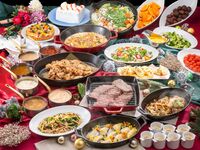 [Christmas] Lunch Buffet: Live cooking demonstrations and over 50 dishes unlimitedly available (12/24–12/27) Adults