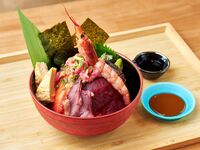 C7 Luxury Seafood Donburi Lunch [Unlimited fried horse mackerel refills/Dessert/Free coffee included]