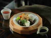 Fruit Anmitsu Japanese chestnut Mont Blanc cake ＆ ice cream  (90-min. seating)