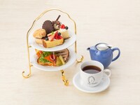 【乾杯スパークリングワイン付】アフタヌーンティー（2段）