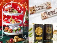 🎄【12/21・22・23】メッセージプレート＆紅茶のクリスマスプチギフトプレゼント！真っ赤ないちごのクリスマスアフタヌーンティー
