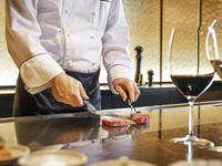 【鉄板割烹 山吹】クリスマスランチ「紫苑」