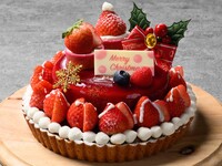 ◆事前決済×早割／10/31まで◆【Christmas Cake 2026】 いちごタルト（約 18㎝）＜100台限定＞