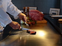 Christmas Lunch (Kobe beef and fish)