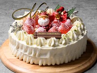 ◆事前決済／12/16まで◆【Christmas Cake 2026】 ホワイトクラウン 6号（約 18㎝）