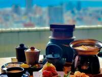 平日限定価格【贅沢に味わう鯛めし出汁茶漬けランチコース】『黒牛の陶板焼き』『牡蠣フライ』『紅葉鯛の黄金出汁小鍋』