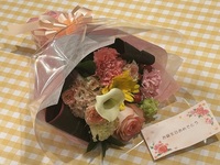 ミニブーケ(誕生日や記念日、お祝い用の花束