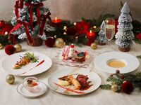 【Xmas2026★テラス確約】オマール海老や鮑、国産牛サーロイングリルを堪能