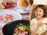 12/19・20・24・25【ファミリー相席個室】🥂スパークリングワインで乾杯🥂冬野菜と国産牛ステーキのハーフランチコース-SEASON-