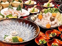 釣り付き「ふぐ」コース