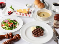 [All-you-can-drink party plan A] USDA PRIME Filet Mignon Steak, 8 dishes including 3 appetizers