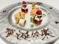 クリスマス期間限定デザートプレート