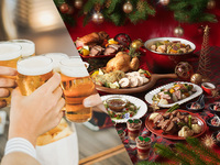 【月～木WEB予約限定】クリスマスのご褒美フリーフロー付きビュッフェプラン（12/1～12/23）