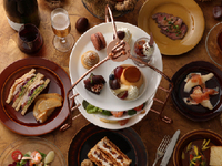 11/10～1/13【1階席 17:30～　店内またはテラス　】KIHACHIのナイトアフタヌーンティー　～マロンスペシャル～