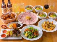 【飲み放題付】スタンダードプラン(10月Menu)