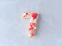 平日【ナンバーケーキ1桁付】カジュアルランチコース全4品