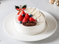 WEB予約限定　クリスマス・ガトー・ブランシュ（18cm/6号）