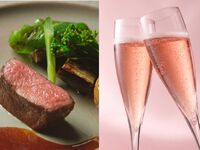 🎀10月限定ロゼスパークリングワインプレゼント！　メインが国産牛など高級食材が愉しめる贅沢フルコースディナー全7品～SPECIAL～