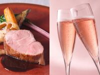 🎀10月限定ロゼスパークリングワインプレゼント！【平日】3種から選べるメインやドルチェ等4品（CASUAL LUNCH）