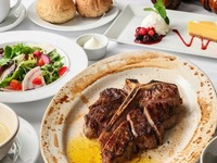 [Fall/Winter Exclusive Plan] A 7-course meal featuring calf T-bone steak and seasonal fish + 1 drink