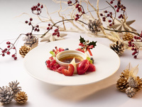 【17時30分入店限定★アーリークリスマスディナー ～Bonheur（ボヌール）～】（窓側席確約＆スパークリングワイン付）（12/18～23）