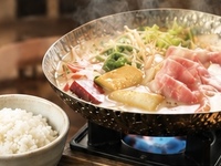 (ランチ)養老豚の白味噌鍋 コース仕立て