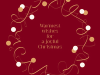 【LUNCH | Dec 24 & 25 only】The Christmas course – 8 courses –